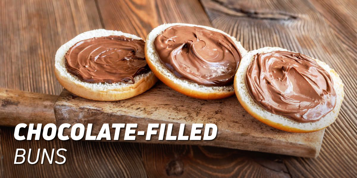 Chocolate-Filled Buns Chocolate-Filled Buns