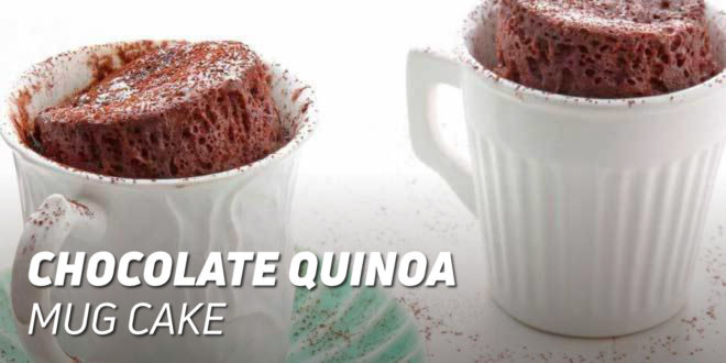 Chocolate Quinoa Mug Cake