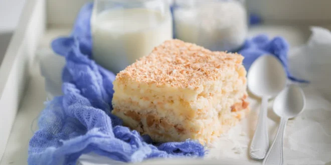 Coconut Bizcoflan Coconut Bizcoflan
