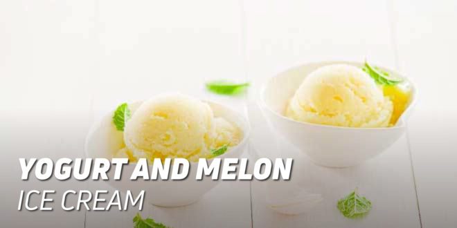 Yogurt and Melon Ice Cream