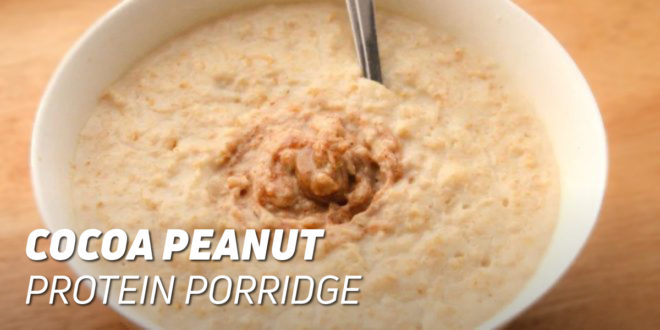 Cocoa Peanut Protein Porridge