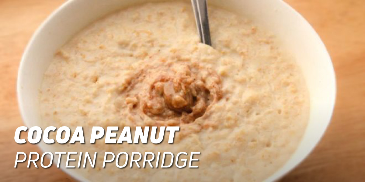 Cocoa Peanut Protein Porridge