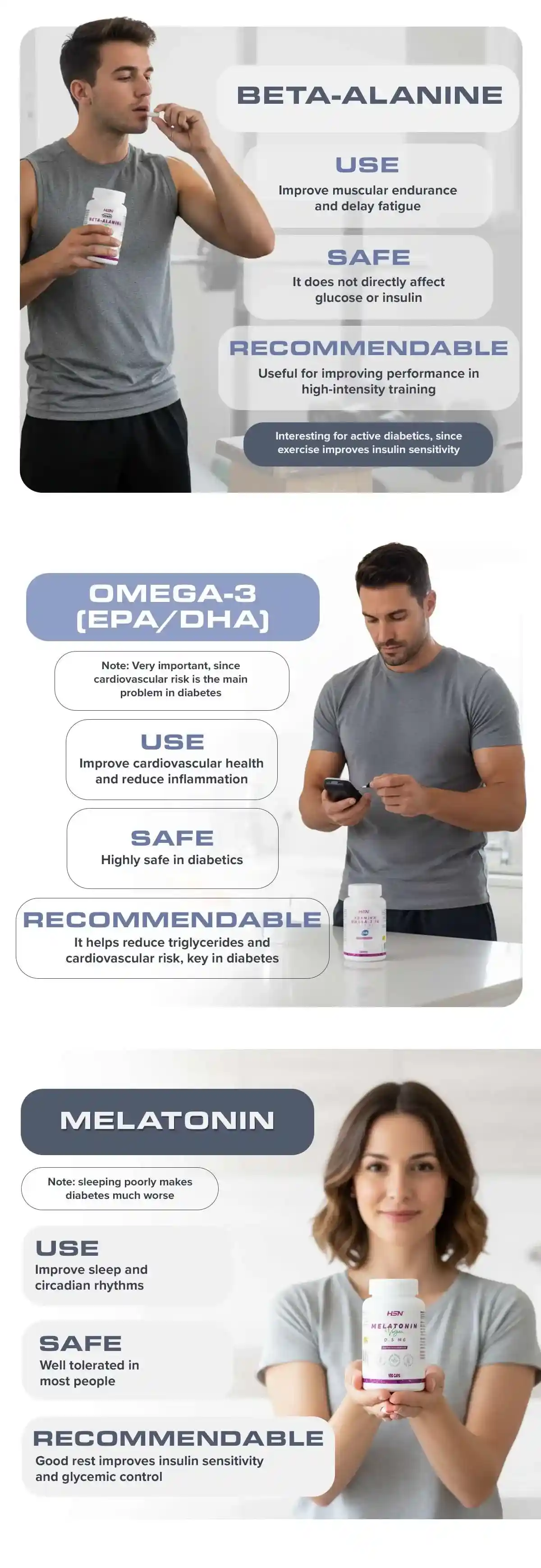 Supplements for diabetes, friends or foes? II