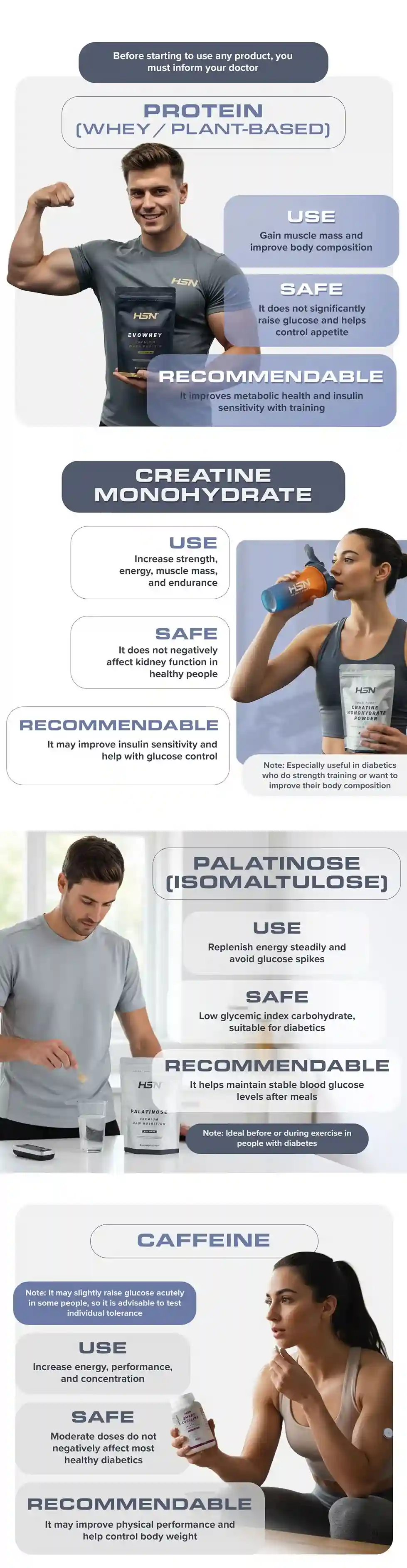 Supplements for diabetes, friends or foes?