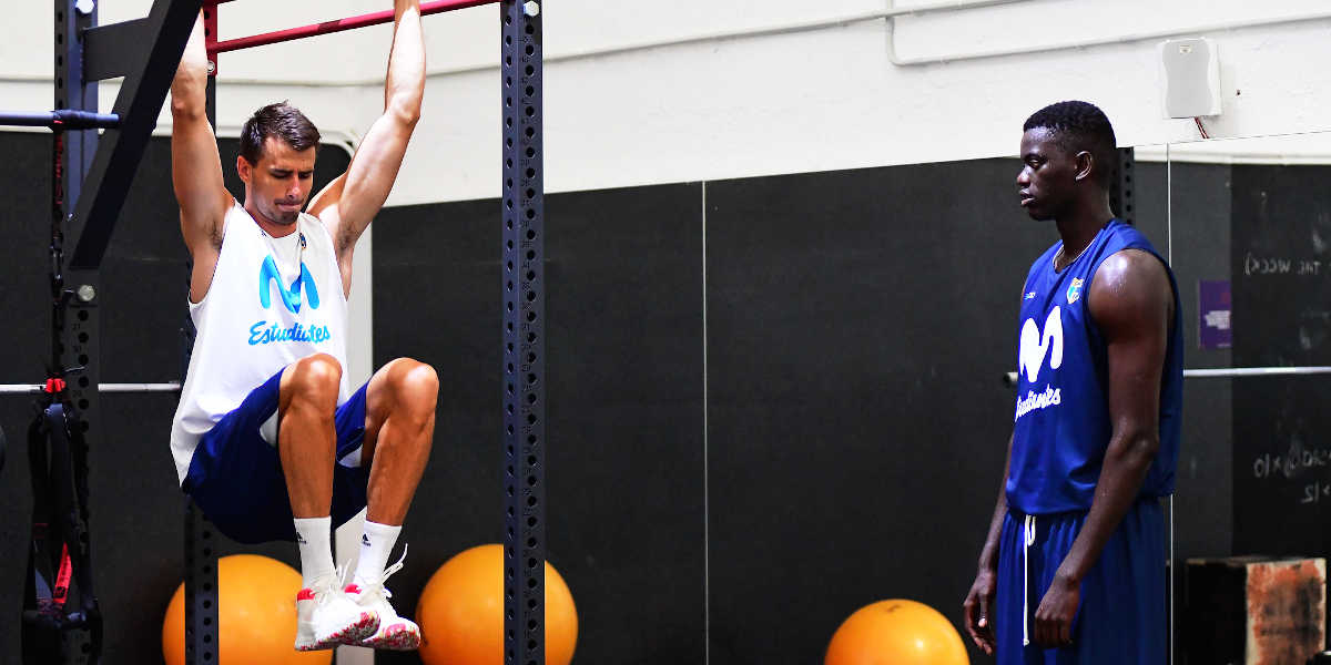 Movistar Estudiantes individual workout