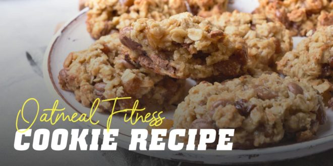 Recipe for healthy oat biscuits