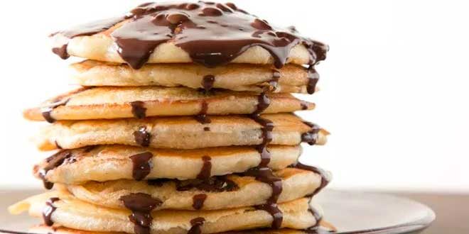 Pancakes with NutChoco
