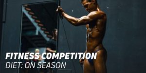 Fitness competitors diet on season