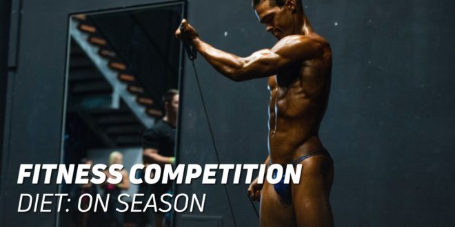 Fitness Competitors’ Nutrition: On-Season