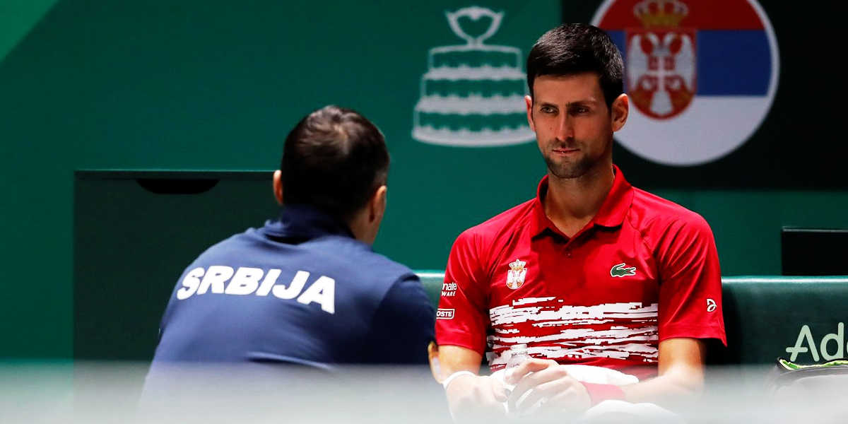 Injury tennis match