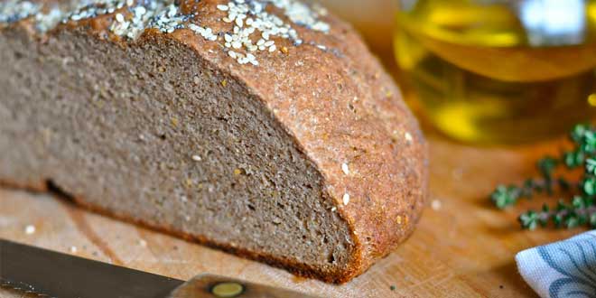 Xanthan gum bread