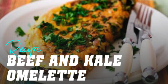 Beef and Kale Omelette