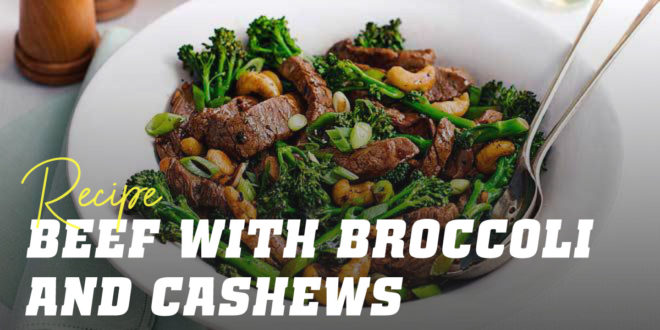 Veal with Broccoli and Cashews