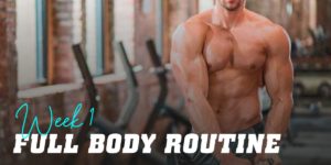 Full body routine week 1