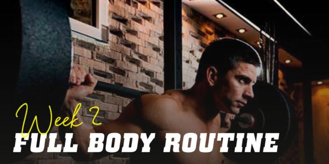 Full Body Routine for Hypertrophy. Week 2