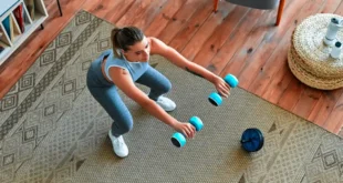 Training at Home with Dumbbells. Month 4 and 5