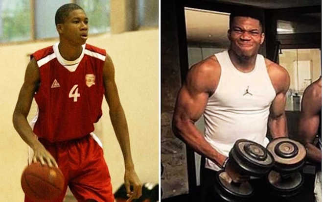 Antetokounmpo growth