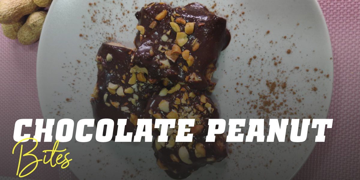 Chocolate and Peanut Bites