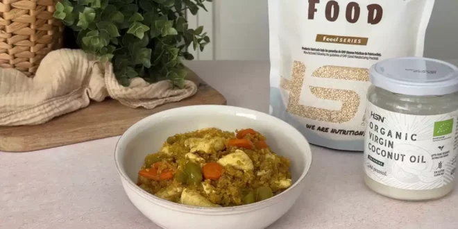 Tasty and Healthy Curry Chicken Quinoa