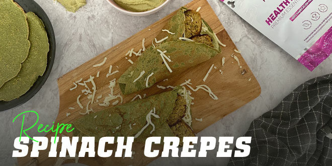 Spinach Crepes