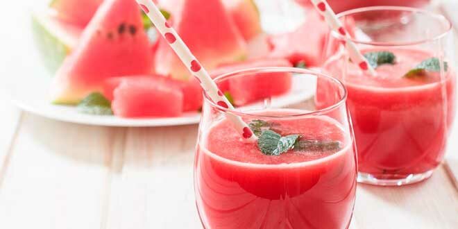 Watermelon and Kefir Smoothie