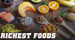 Main foods with potassium