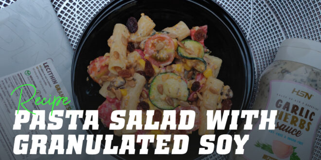 Pasta Salad with Soy Lecithin Pasta Salad with Soy Lecithin