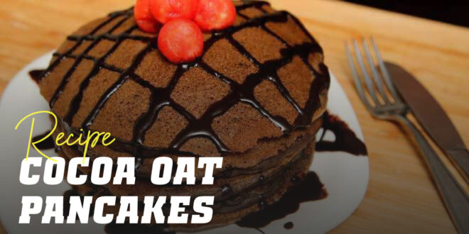 Oat Pancakes with Cocoa Oat Pancakes with Cocoa