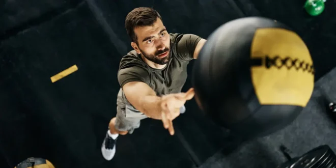 How to do the Wall Ball Shot or Ball Throwing in CrossFit?
