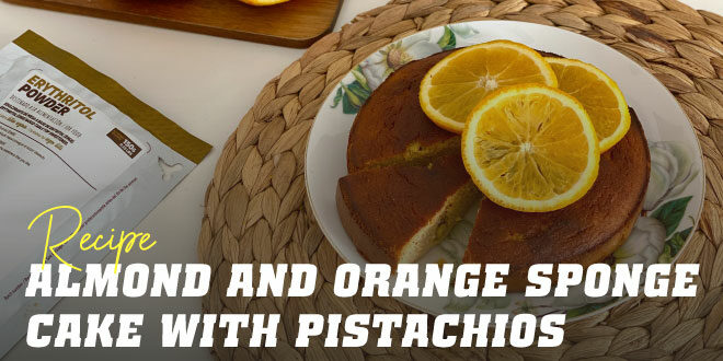 Almond and Orange Cake with Pistachios Almond and Orange Cake with Pistachios