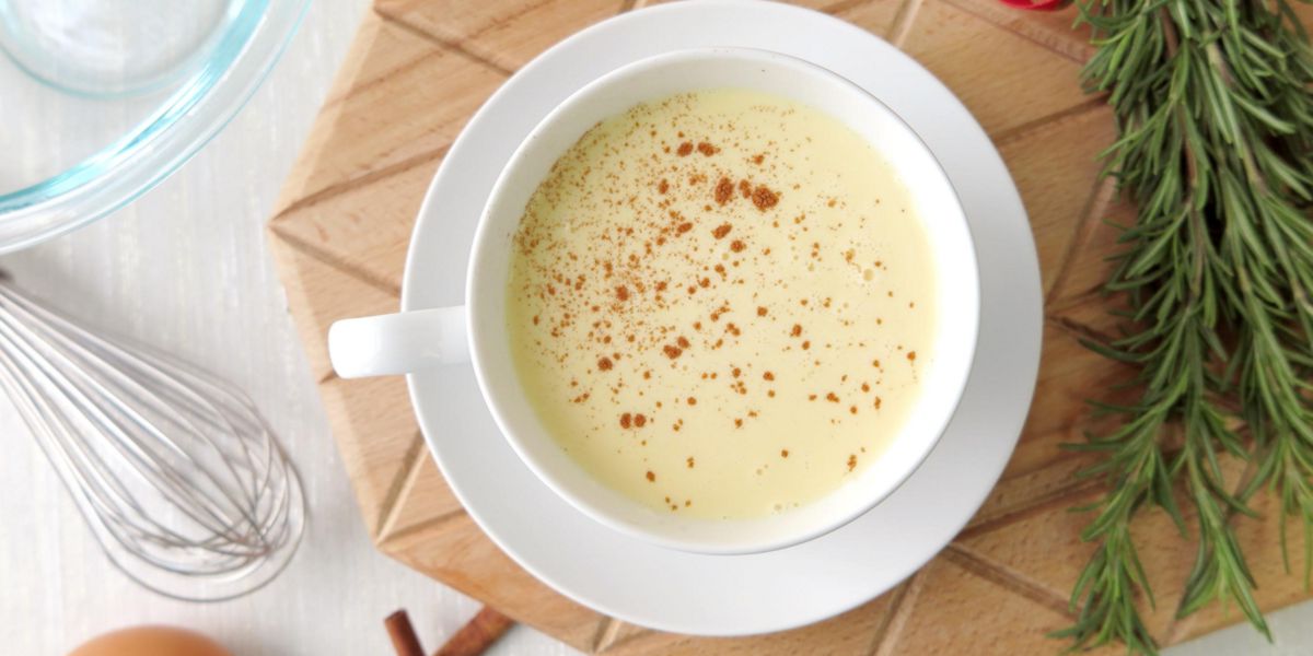 Eggnog a cold drink Eggnog a cold drink
