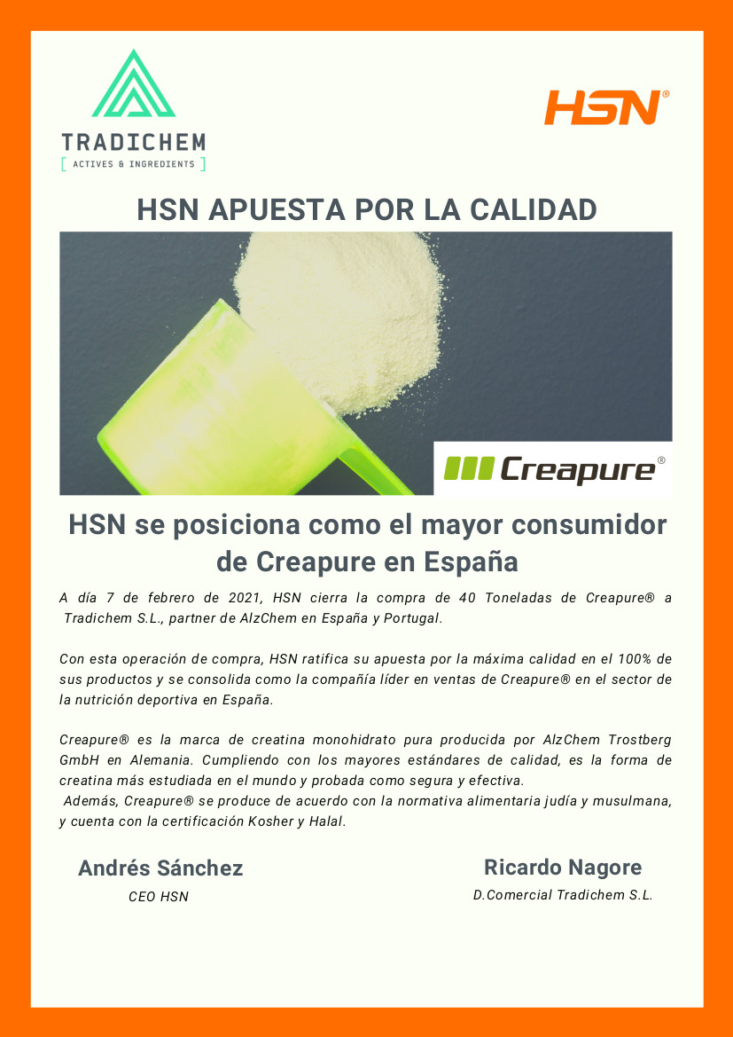 Purchase agreement for 2021 HSN