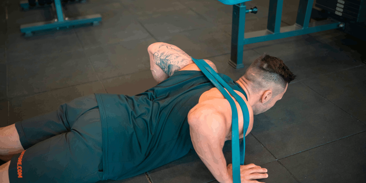 Resistance Bands Push-Ups - Pectoral exercises