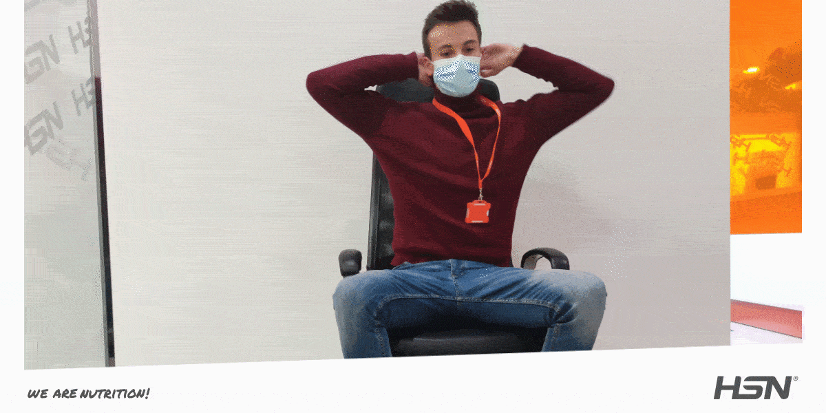 Stretching the waist -Office Postural Exercises Stretching the waist - Office Postural Exercises