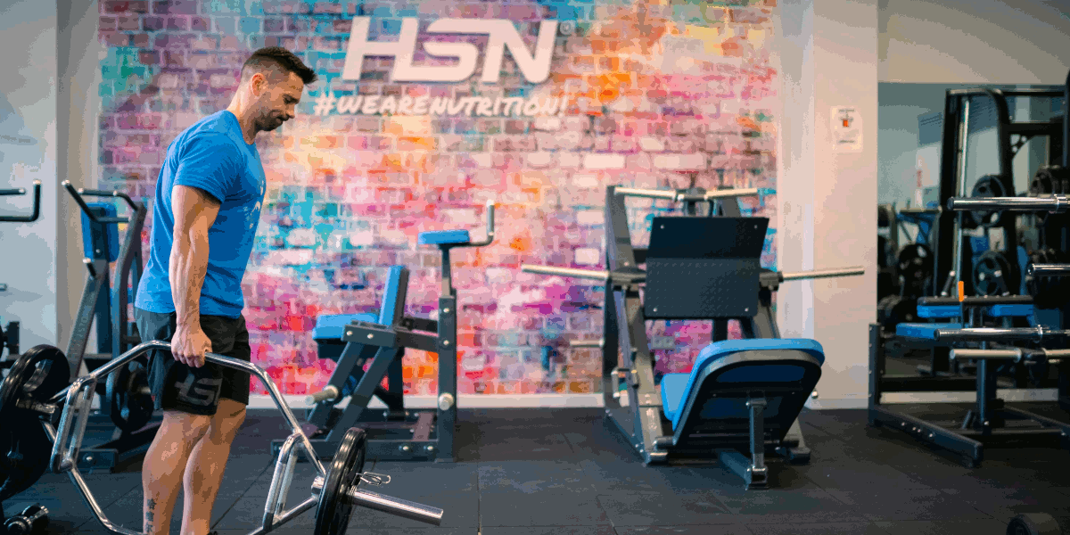 1-Handed Trap Bar Farmer Carry