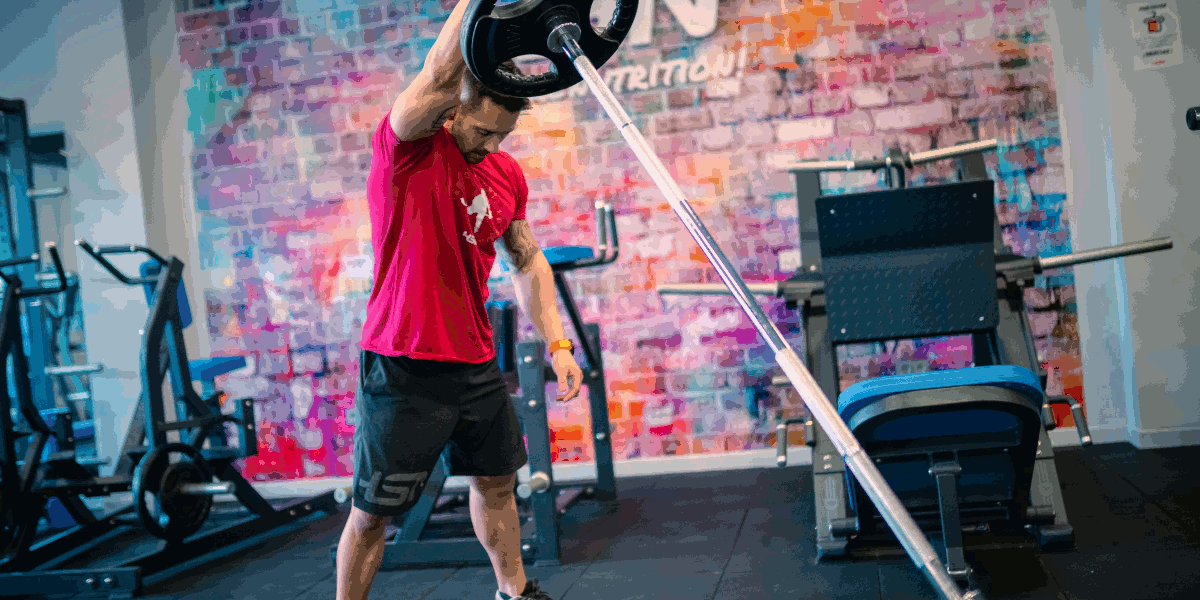 Landmine Squat to Press