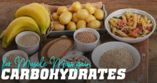 Carbohydrates for muscle mass gain