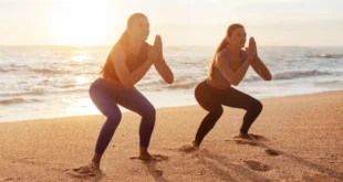 Exercises for working out on the beach this holiday