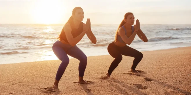 Exercises for working out on the beach this holiday Exercises for working out on the beach this holiday
