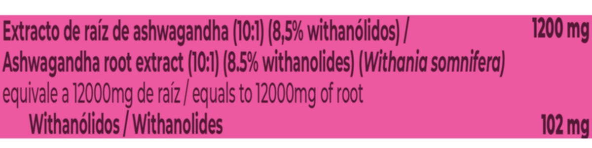 Etiqueta Ashwagandha Extract Etiqueta Ashwagandha Extract