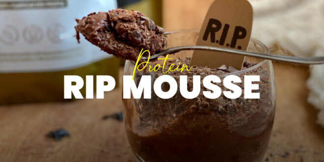 Halloween Chocolate Protein RIP Mousse Halloween Chocolate Protein RIP Mousse