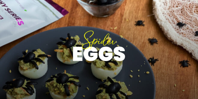 Spider Eggs – A Creepy Halloween Recipe Spider Eggs – A Creepy Halloween Recipe