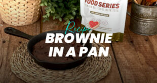 Brownie in a pan