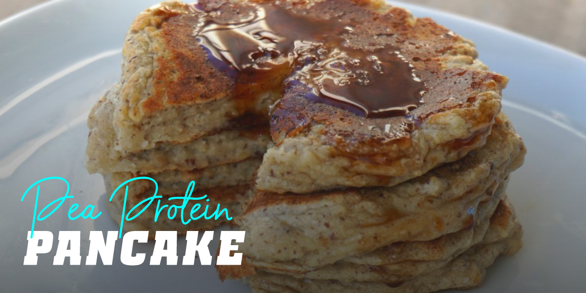 Pea Protein Pancakes Suitable for Vegetarians【2024