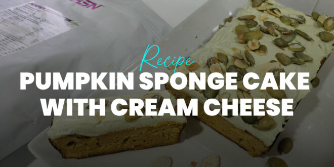 Pumpkin Sponge Cake with Cream Cheese Pumpkin Sponge Cake with Cream Cheese