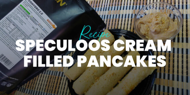 Pancakes filled with Speculoos Spread Pancakes filled with Speculoos Spread