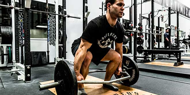 Hexagonal Bar Deadlift Hexagonal Bar Deadlift