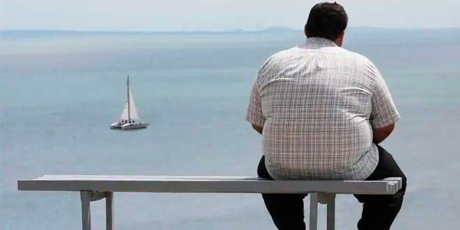 Overweight and sedentary lifestyle 