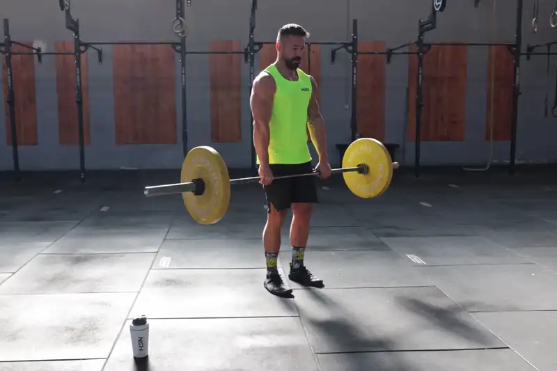 Stiff-legged deadlift (SLDL)