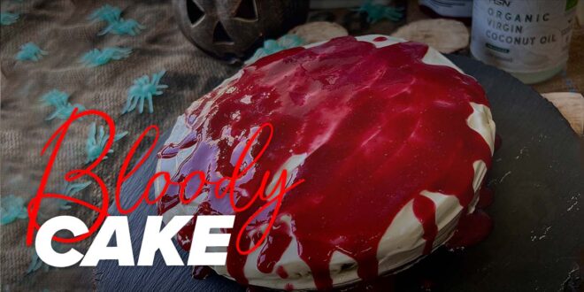 Halloween Bloody Cake